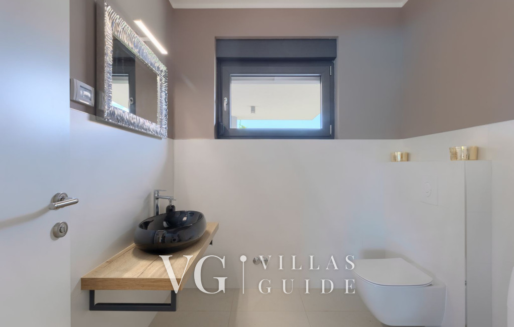 Villa Hedone Rakalj Toilette per gli ospiti