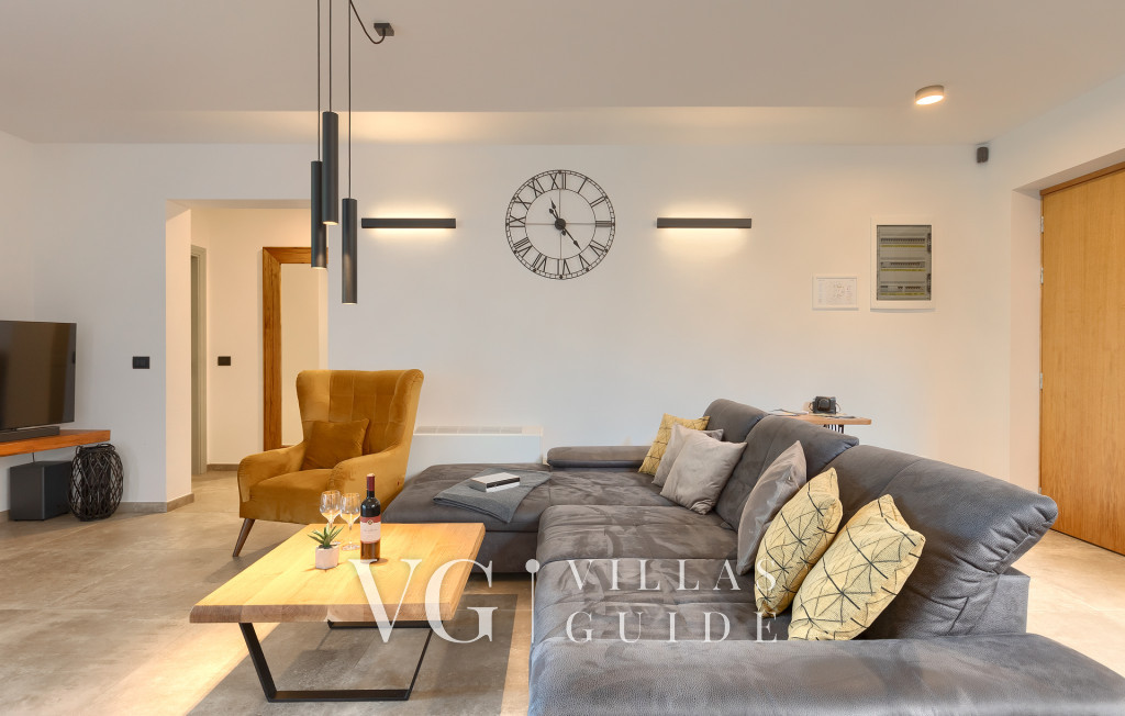 Villa Grgo Wohnzimmer