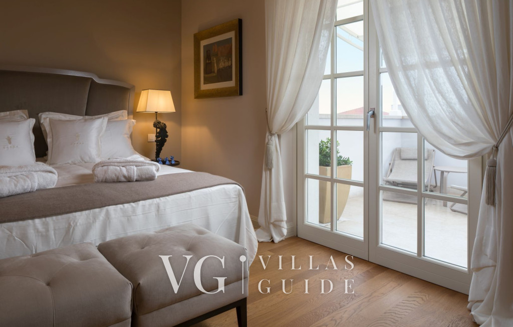 Villa Costanza Spavaća soba