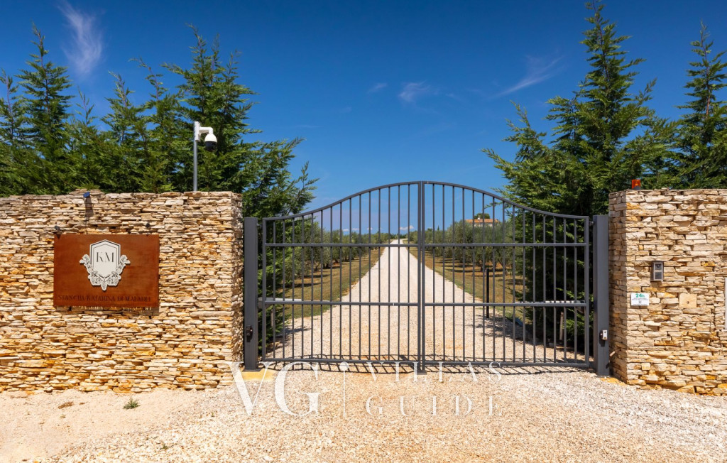 Stancija Katarina di Maladel Giardino e esterni della proprietà