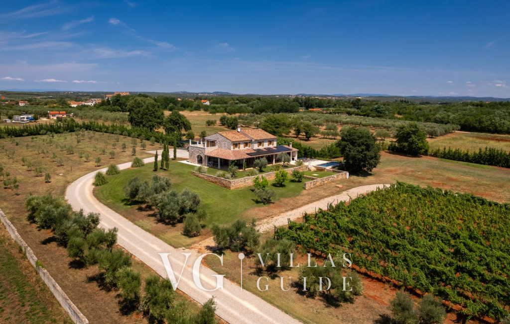Stancija Katarina di Maladel Giardino e esterni della proprietà