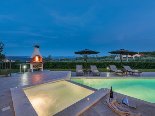 Villa Melli with pool, Whirlpool and panoramic View