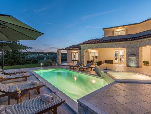Villa Melli with pool, Whirlpool and panoramic View