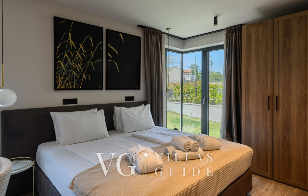 Villa Pedena Spavaća soba