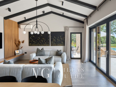 Villa Pedena Dnevni boravak