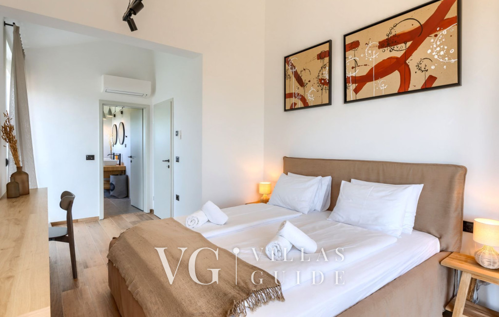 Villa Albona Camera da letto