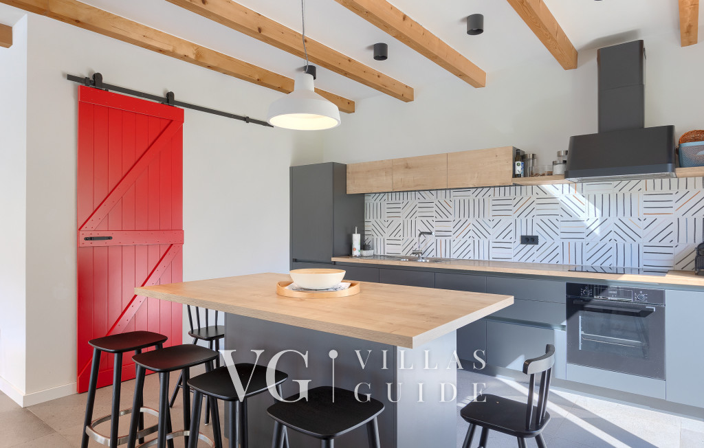 Villa Povetica Küche