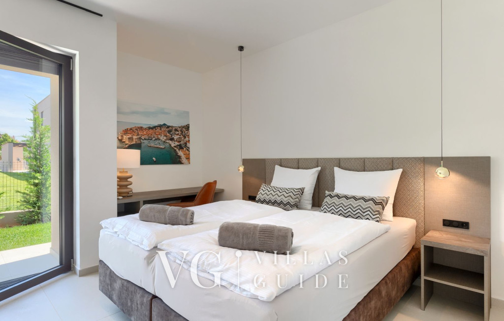 Villa Rosalie with Sauna & Pool Camera da letto