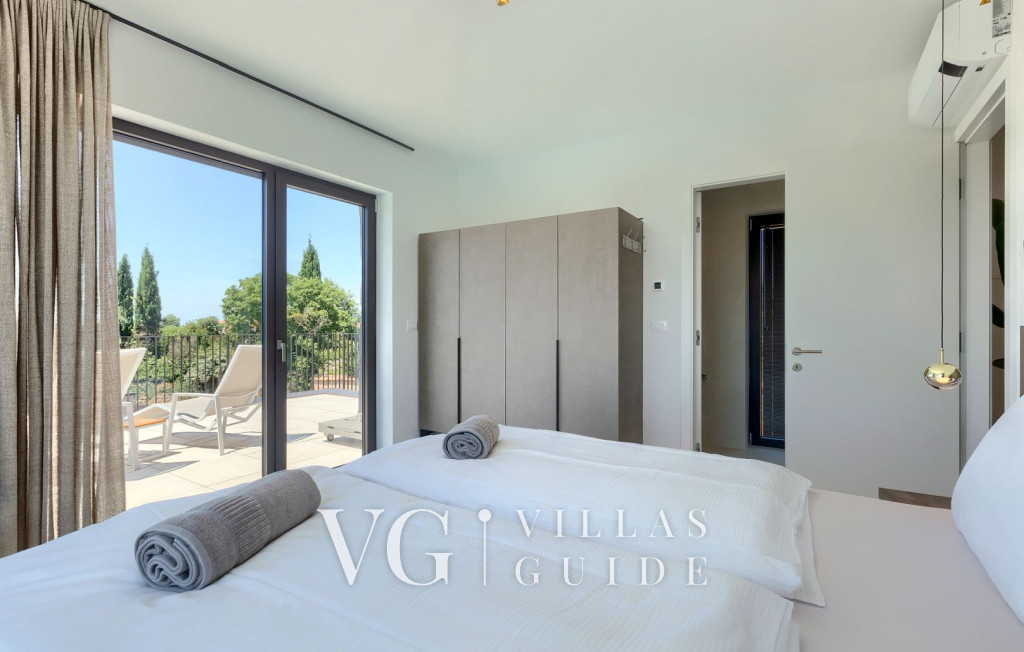 Villa Rosalie with Sauna & Pool Camera da letto