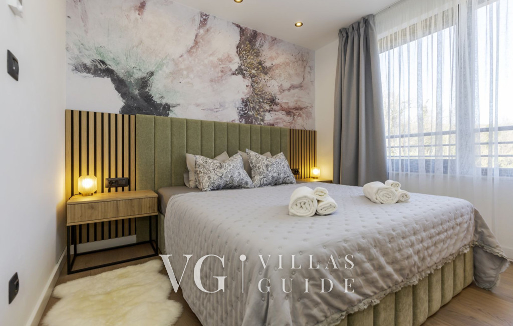 Casa Fani with seaview & pool & wellness Bedroom