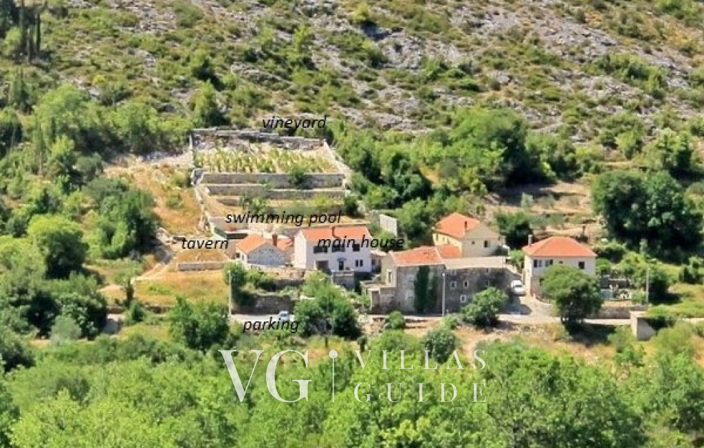Country house Ošlje Dvorište i vanjski dio objekta
