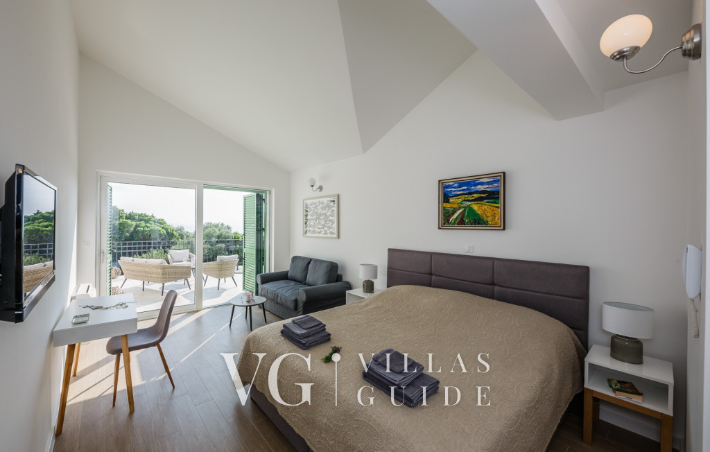 Villa Lun T - Island Pag Camera da letto