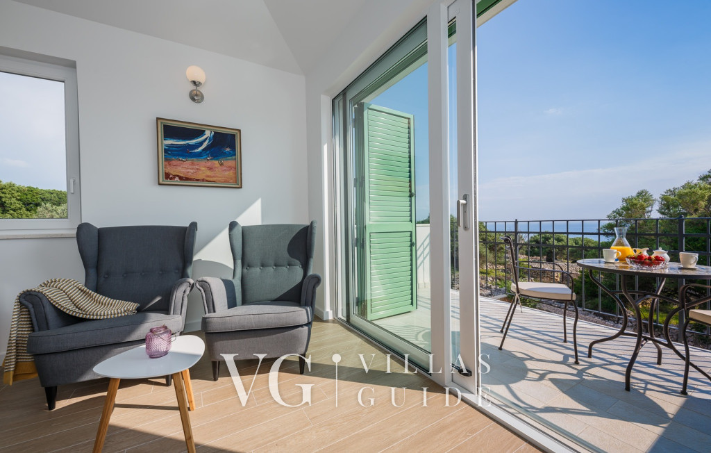 Villa Lun T - Island Pag Camera da letto