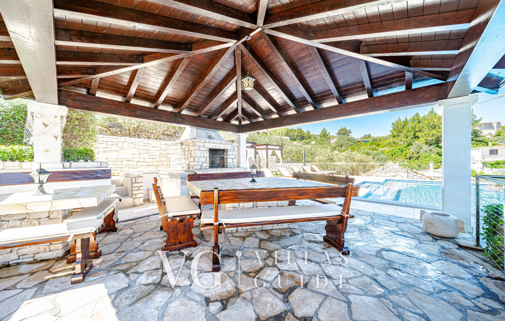 Seafront Villa Mijo Giardino e esterni della proprietà