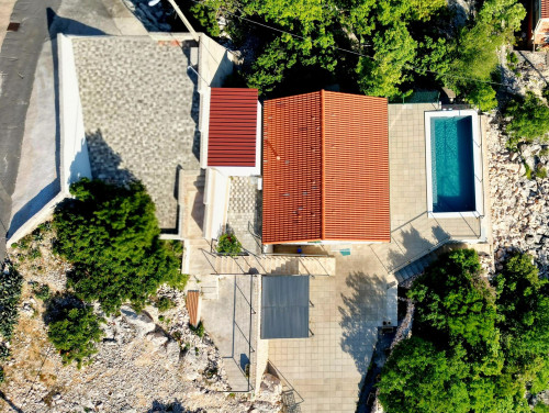 Villa House Vissum with pool&sea view