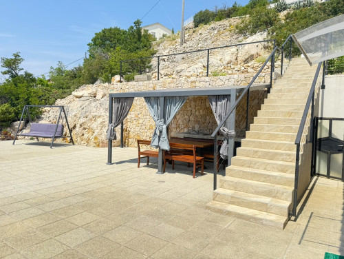 Villa House Vissum with pool&sea view