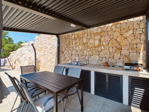 Villa House Vissum with pool&sea view