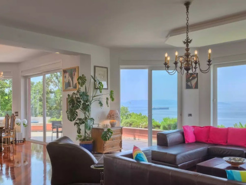 Villa Anamia with seaview