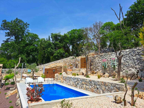 Villa Imortele aria with pool&whirpool island Cres