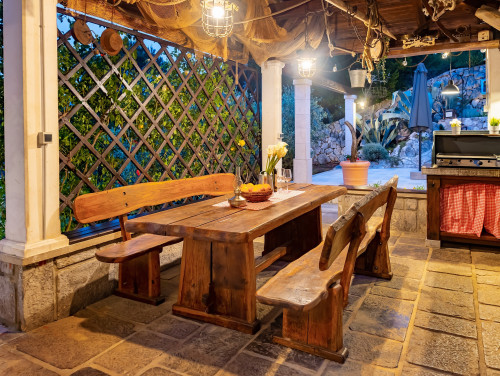 Villa Imortele aria with pool&whirpool island Cres