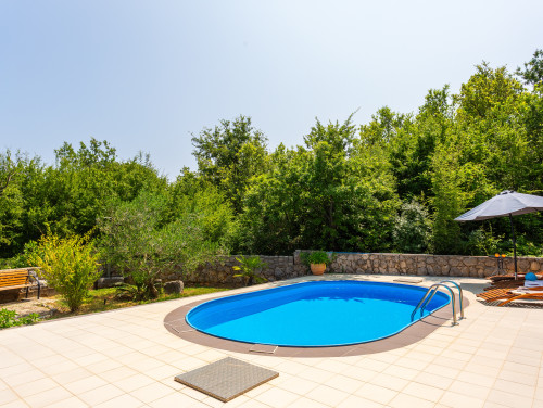 Villa Risika 1 with pool island Krk