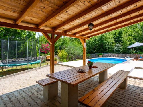 Villa Risika 1 with pool island Krk