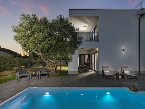 Villa Karla with pool&sea view&pet friendly