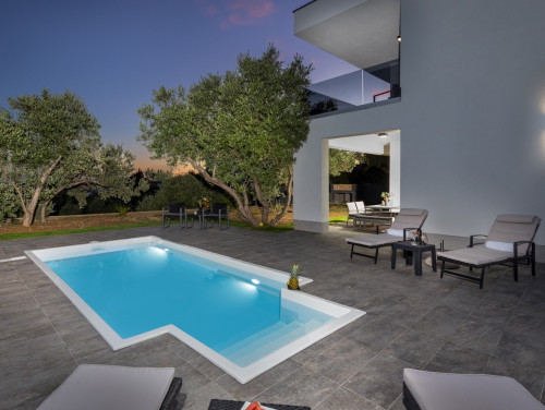 Villa Karla with pool&sea view&pet friendly