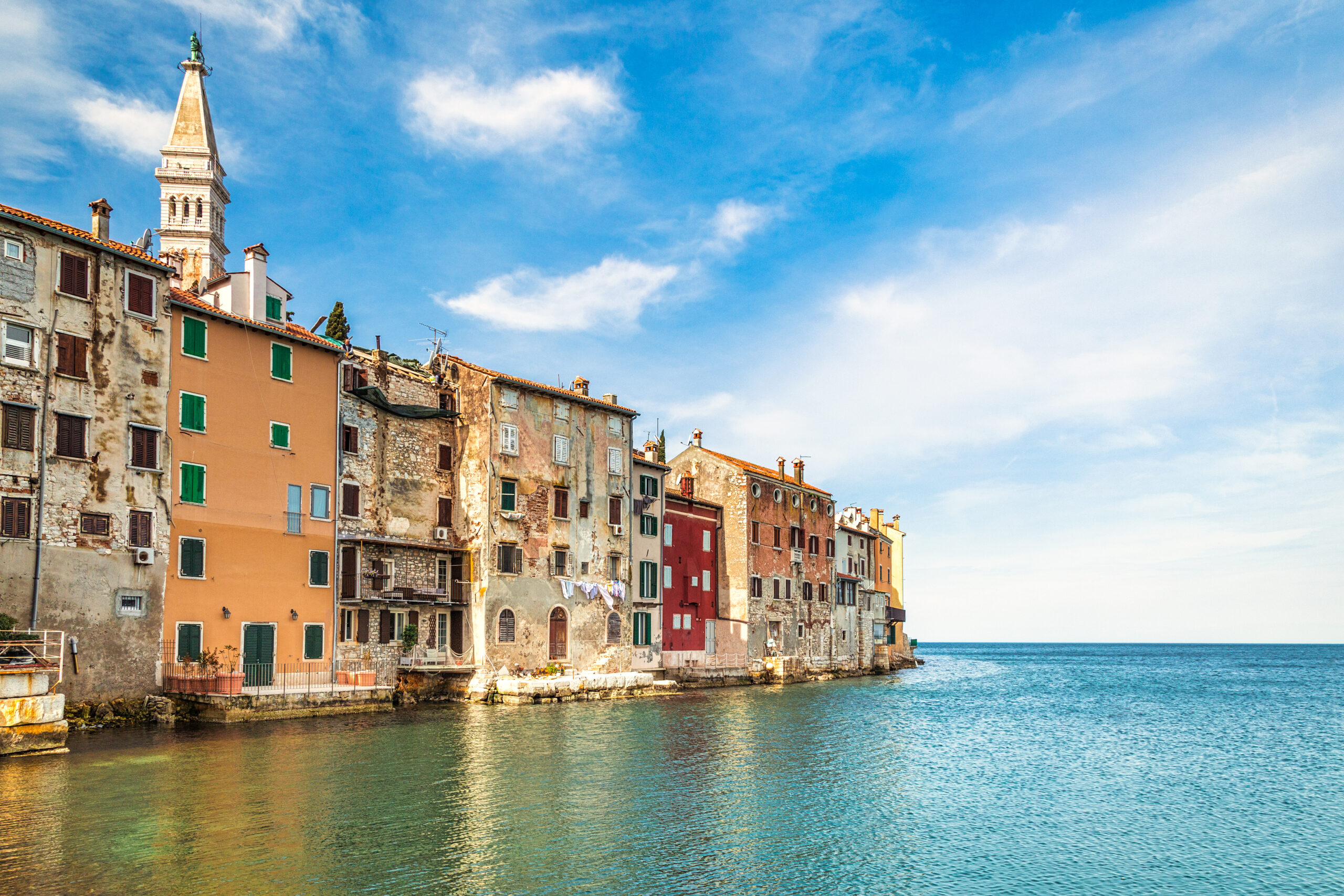 Town of Rovinj in Istria