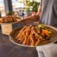 Kvarner Campsite Koversada Covered Restaurant Seafood