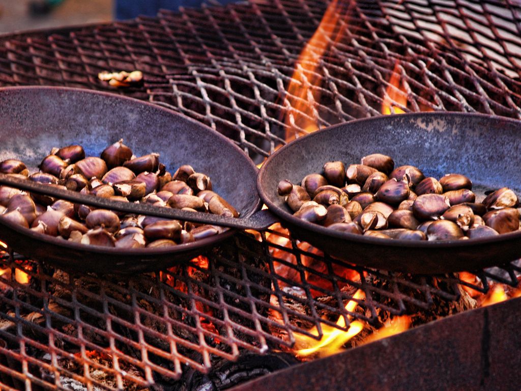 roasting chesnuts